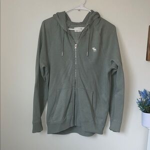 Men's Green Hoodie Sweater